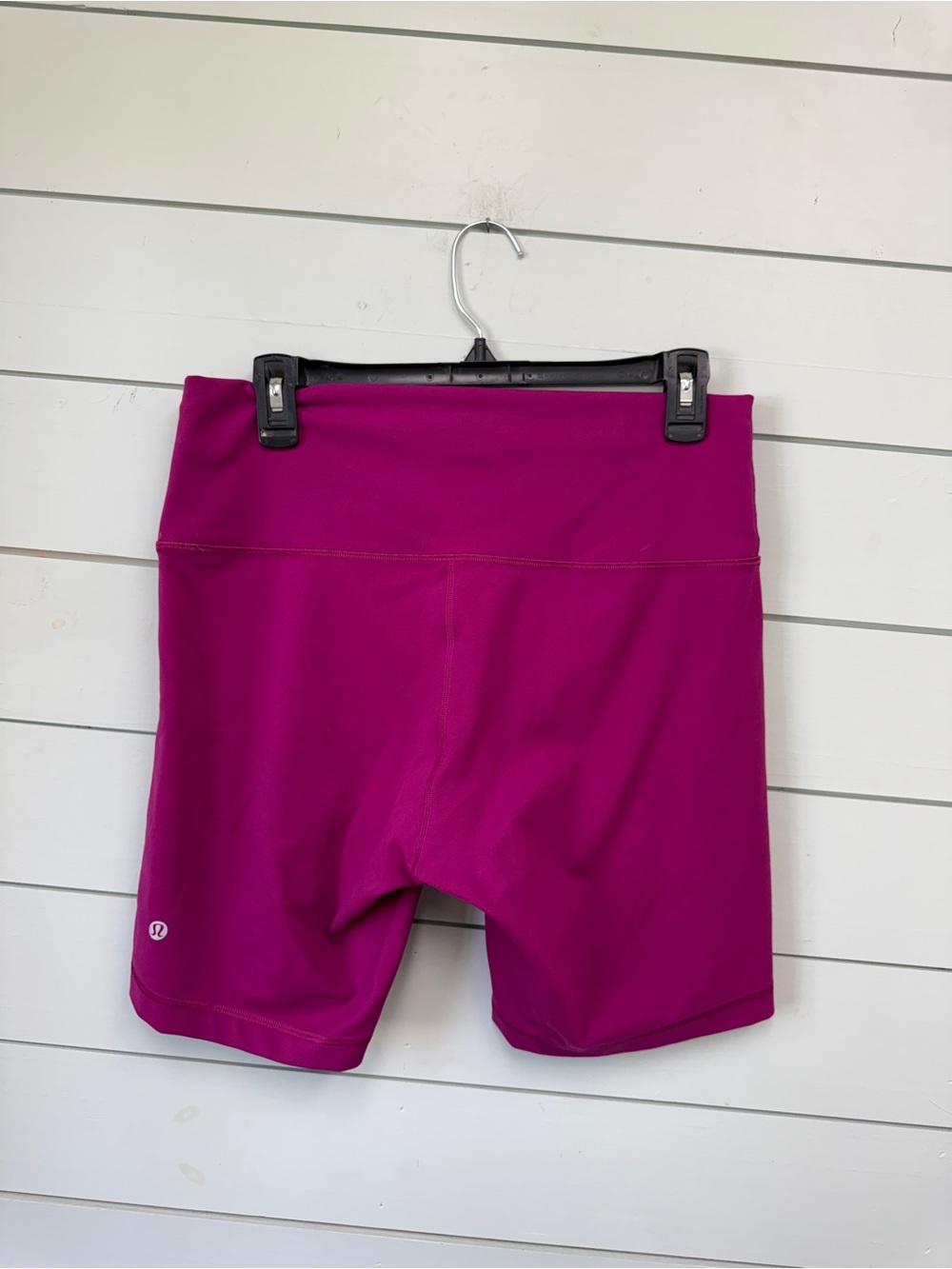Lululemon wunder train high rise shorts 8” magenta purple women’s size 14 - Picture 2 of 3